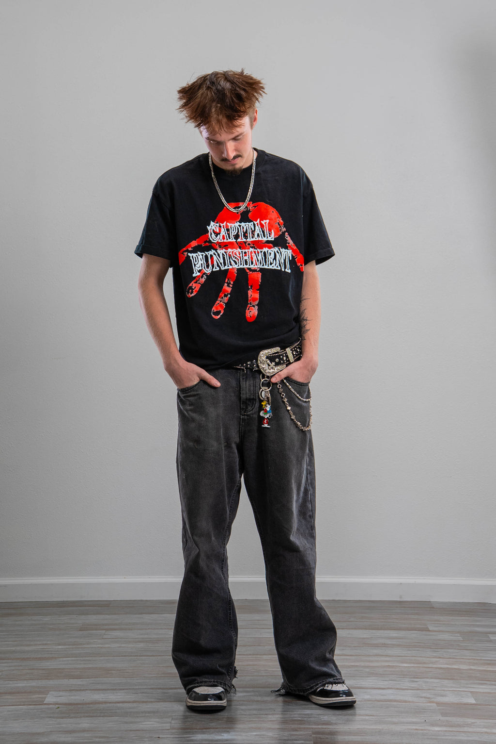 Capital Punishment Bloody hand Tee